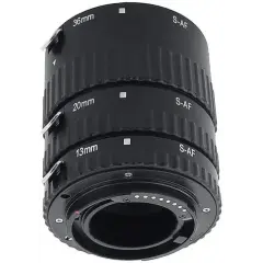 OEM  Extension Tüp Otomatik Makro Uzatma Tüpü Seti S.AF Sony A Mount