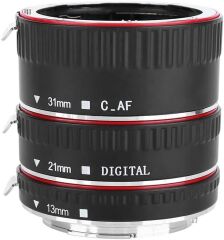 OEM  Extension Tüp Otomatik Makro Uzatma Tüpü Seti C.AF Canon için