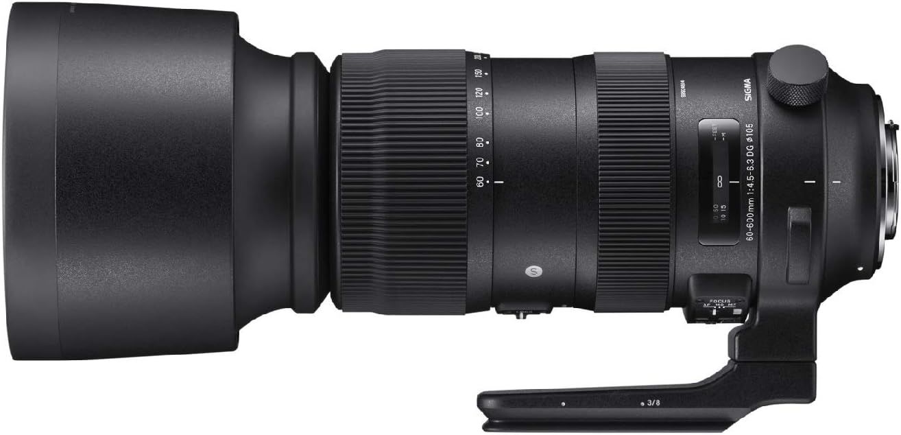 Sigma 60-600mm f/4.5-6.3 DG OS HSM Sports – ürün görseli Sigma 60-600mm f/4.5-6.3 DG OS HSM Sports ürün görseli