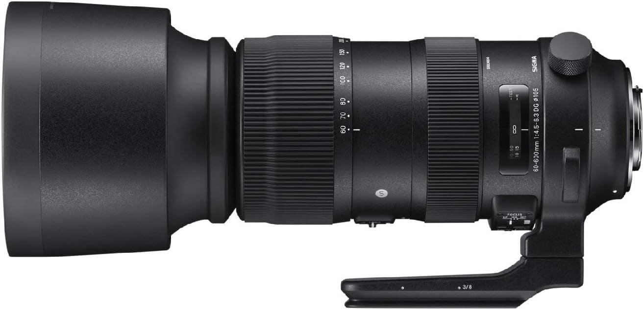 Sigma 60-600mm f/4.5-6.3 DG OS HSM Sports Lens Canon