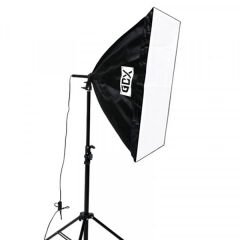 GDX TLB-4 Pro Light 50x70 cm Video ve Fotoğraf Çekim 2'li  SoftBox Seti - 4 Duylu Softbox - Lambasız