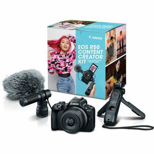 Canon EOS R50 Content Creator – ürün görseli Canon EOS R50 Content Creator ürün görseli