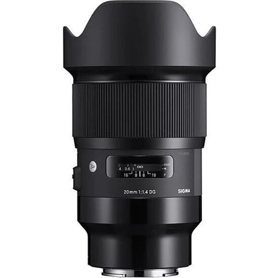 Sigma 20mm f/1.4 DG HSM Art – ürün görseli Sigma 20mm f/1.4 DG HSM Art ürün görseli