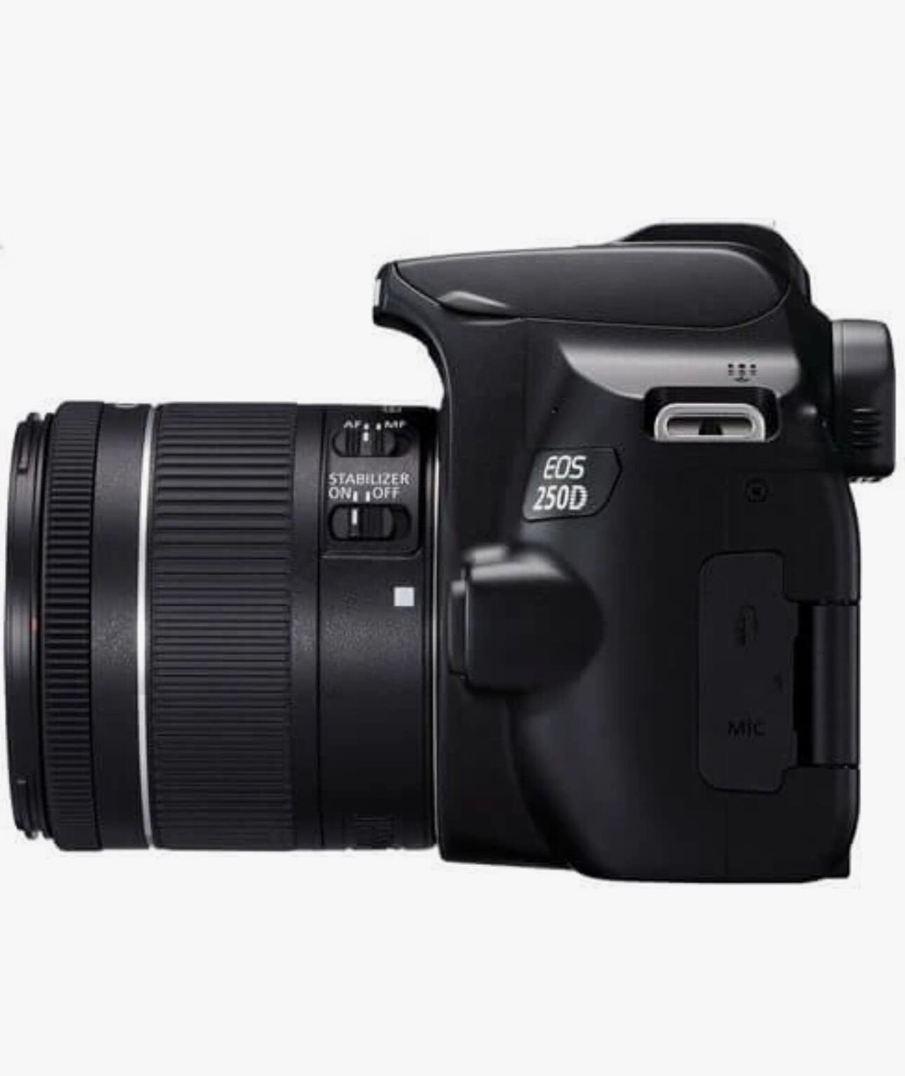 Canon EOS 250D 18-55mm STM – farklı açıdan görünüm Canon EOS 250D 18-55mm STM farklı açıdan görünüm