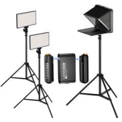 PDX Canlı Yayın İçin Prompter, Mikrofon ve Işık Kiti