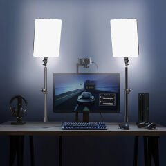 Gdx P300T BiColor İkili Profesyonel Youtuber 80W Masaüstü Yayıncı Işık Seti