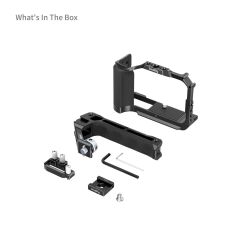 SmallRig 5766 Canon EOS R50 V için Kafes Kiti (Siyah)