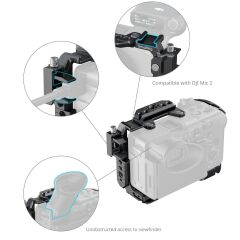 SmallRig 5590 Sony FX2  için Pil Plakalı  Gelişmiş Kafes Kiti