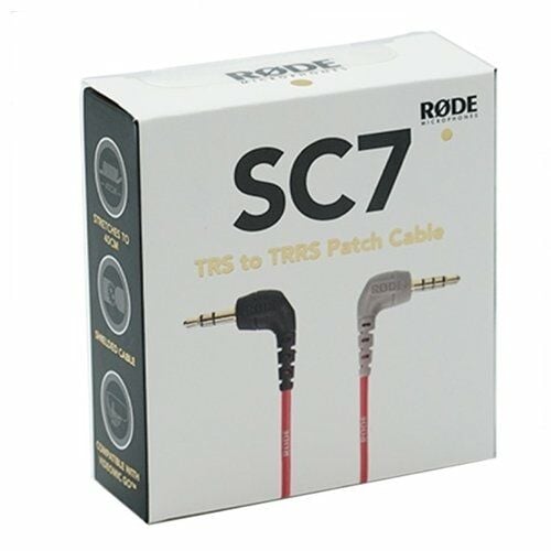 RODE SC7 3.5mm TRRS Erkek - TRS Erkek PATCH CABLE