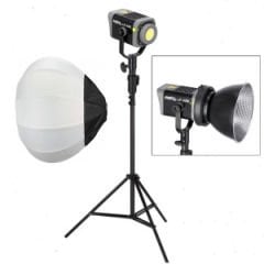 PDX LP60 Bİ Color PRO LED + Balon Softbox Çekim Seti