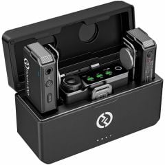 Hollyland Lark Max Duo 2 Kişilik Kablosuz Yaka Mikrofonu