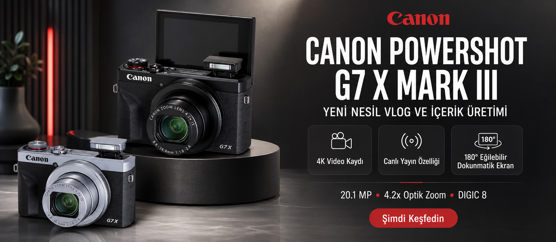 Canon G7 X Mark III